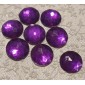 Серединки стразы круглые фиолетовые 14 мм